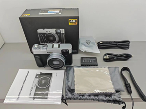 4K Video Camera 48MP AF Autofocus 2.8" Screen 16X Digital Flash Type-C Port 800mAh Battery DC20-2 4K Resolution Capture S - Product Image 4