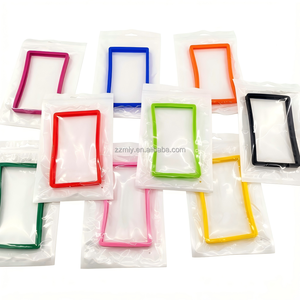MILAIYOU Shockproof Soft Silicone Graded <b>Card</b> Sleeve, Buckle Style Color Anti-Drop <b>Card</b> Protective Case - Product Image 1