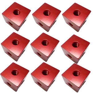 Nhà Máy Tùy Chỉnh <span class=keywords><strong>Threaded</strong></span> Góc Cube Lục Giác Nut Sửa Chữa Khối Nut USD Cho Thiết Bị Nhiếp Ảnh Vuông Nut - Product Image 6