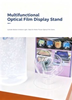 Testeur optique de film automobile personnalisé pour la réfraction des couches nano de la carrosserie, avec support d'affichage pour l'effet de reflet de l'eau et la modification de couleur