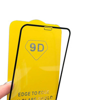 Film protecteur d'écran en verre trempé pour téléphone portable 9D, couverture intégrale, transparent, protection d'écran en verre trempé 9H pour iPhone 13 12