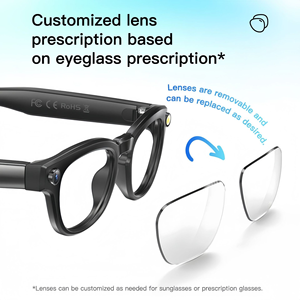 Nouvelles lunettes intelligentes Q8 |   Similaire à Ray-Ban <span class=keywords><strong>Meta</strong></span> |   Appareil photo 8MP |   Enregistrement HD |   Lunettes de soleil |   Traduction |   Enregistrement vocal Appel téléphonique - Product Image 4