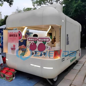 รถขายอาหารไฟฟ้า รถขายกาแฟเคลื่อนที่ รถขายอาหารจานด่วน รถขายของในตลาดนัด รถขายของในสวนสาธารณะ รถเข็นขายของในสนามเด็กเล่น - Product Image 5