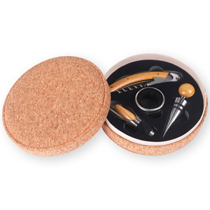 مجموعة فتاحة زجاجات النبيذ متعددة الوظائف للتجارة عبر الحدود، علبة هدايا من الخيزران، تشغيل يدوي، إنتاج مباشر من مصنع صيني - Product Image 3