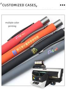 स्कूल प्रचार के लिए कस्टम लोगो के साथ थोक धातु बॉलपॉइंट पेन-ब्लैक स्याही 1.0 मिमी लेखन चौड़ाई - Product Image 2