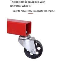 Support de moteur de voiture mobile d'outils d'atelier automatique de la capacité 2000LBS avec des roues