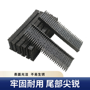 Clavos de acero en espiral RST-25 negros roscados para malla metálica expandida, decoración de interiores, fijación de paneles de madera - Product Image 4