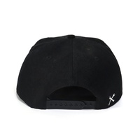 BSCI fábrica personalizada 6 paneles 3D bordado Logo 100% acrílico en blanco negro hombres ala plana Hip-hop Racing Snapback gorras sombreros