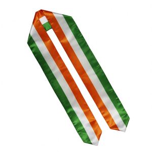 Banda de Graduación para Adultos 100% Poliéster Satinado, Arcoíris del Orgullo Gay LGBT, para Estudios Internacionales - Product Image 6