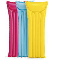 Lit de piscine gonflable d'été en PVC bon marché, matelas pneumatique, radeau flottant gonflable à eau
