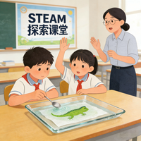Sac en papier écologique soluble dans l'eau, découpé à la forme, se dissolvant en quelques secondes, pour les outils et cadeaux d'activités STEAM en classe