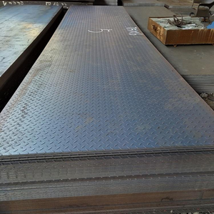 رخيصة Q235B A36 SS400 النقش رقاقة الصلب الناعم سعر - Product Image 5