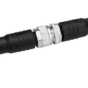 Kabel Daya Listrik M12 Tahan Air IP67 12V 500mm, Kabel Harness <span class=keywords><strong>2</strong></span>-12 Pin/Jalur, Inti Tembaga, Adaptor Konektor, Isolasi PVC - Product Image 4