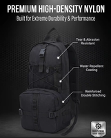 AYPPRO Fabricant de sacs d'hydratation tactiques personnalisés OEM ODM, sac à dos en nylon avec poche à eau, équipement modulaire MOLLE professionnel