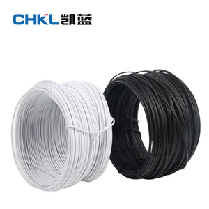 Chkl Plastic Coated Galvanized Aluminum Wire 0.9mm White Black For Grape Vine Binding - Product Image 1