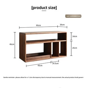 Nordic-style European Solid Wood Side Cabinet Living Room <b>End</b> <b>Table</b> Bookcase Hallway/Aisle Movable Tea Home Furniture - Product Image 5