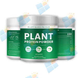 OEM fabrika ab ve USDA olmayan gdo Vegan organik bezelye izole Protein tozu bezelye, kahverengi pirinç, Chia tohumları organik Protein - Product Image 1