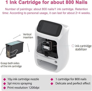 Machine d'impression d'art d'ongles numérique WiFi 3D portable automatique pour manucure DIY, machine à peindre les ongles - Product Image 6