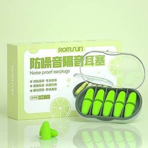 Zhuochen earplugs are noise-canceling, sleep-proof, dormitory-grade, and study-grade, with super sound insulation to prevent - Product Image 1