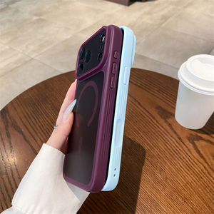 เคสโทรศัพท์แบบด้านเนื้อนุ่ม ป้องกันการกระแทก สำหรับ iPhone 18Pro 17 16 15 Plus Pro Max รองรับการชาร์จไร้สายแบบแม่เหล็ก - Product Image 4