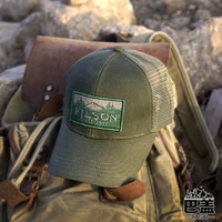 Casquette Trucker 6 Panneaux en Gros avec Logo Personnalisé Brodé et Dos en Maille – Style Richardson, Décontractée, Unisexe, pour l'Extérieur