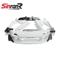 Kit de Carrocería Completo de Fibra de Carbono y Fibra de Vidrio Estilo RE-GT para RX7 FD FD3S 92-02, Parachoques, Guardabarros, Faldones Laterales, Difusor
