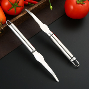 Orange Peeler <b>Set</b> 4-Piece Stainless Steel Fruit Pulp Extractor Grapefruit Knife Tool <b>Hand</b> <b>Wash</b> Only - Product Image 3