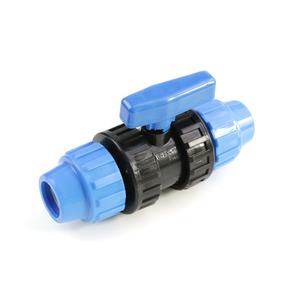 Válvula de conexión rápida de compresión de riego PN16 de 75mm, válvula de bola para sistema de riego agrícola - Product Image 5