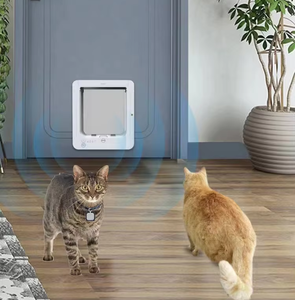 Porte de chat intelligente Microchip Cat Flap Microchip Activated Cat Dog Door for Entry Control - Product Image 2