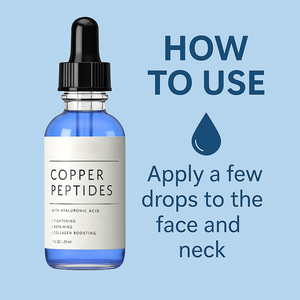 自社ブランドブルー銅ペプチド血清スキンケアソリューションGhk-cu血清抗しわ保湿 - Product Image 2