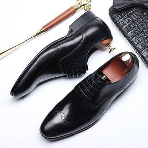Zapatos Oxford de Cuero Genuino para Hombre, de Alta Calidad, al por Mayor, para Negocios, Casuales y de Vestir - Product Image 3