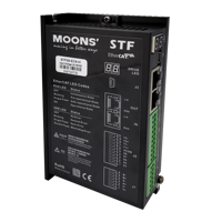 MOONS Modbus TCP Ethernet 2 fases 24V 5A controlador de Motor paso a paso Fieldbus STF05-D ESCL