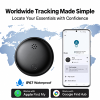 Traceur BLE IP67 compatible avec Apple Find My et Google Find My Device, double système, étanche, anti-perte, balise intelligente pour enfants