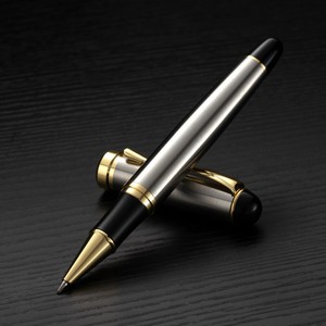 Pena Rollerball Logam Mewah Pola Akrilik dengan Logo Kustom Pena Gel Bisnis Grosir Pena Tanda Tangan untuk Set Hadiah Perusahaan - Product Image 5
