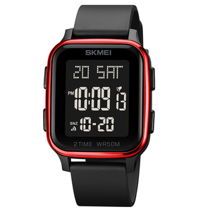 Montre-bracelet <span class=keywords><strong>Skmei</strong></span> <span class=keywords><strong>1858</strong></span> pour homme, montre de sport, grossiste, montre de luxe, montre-bracelet pas chère pour homme, étanche pour la natation - Product Image 3