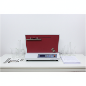 เครื่องทดสอบความแข็งของผ้าอัตโนมัติ LR-E017 ตามมาตรฐาน <span class=keywords><strong>ASTM</strong></span> <span class=keywords><strong>D1388</strong></span> และ ISO 9073 - Product Image 5