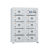 Sistema de Baterías Apilables de Alto Voltaje LiFePO4 HR-C 153.6V, Comunicación CAN, Protección IP55, Almacenamiento de Energía para Empresas e Industrias