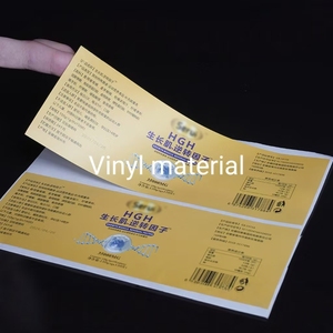 Etiquetas Adhesivas de Vinilo para Envasado de Alimentos y Suplementos para la Salud, Ecológicas e Impermeables, Personalizables en Pequeñas Cantidades - Product Image 2