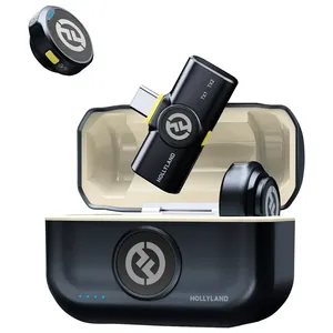 ไมโครโฟนไร้สาย Hollyland Lark M2 48KHz 24Bit ระยะ 300 ม. ใช้งานได้ 10 ชม. สำหรับการถ่ายภาพ วิดีโอบล็อก และการถ่ายทอดสด - Product Image 1