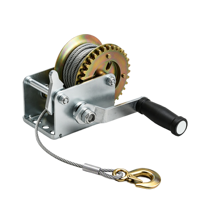 Treuil manuel robuste avec longueur de câble personnalisable et sélection de couleur sur mesure pour le tensionnement de câbles marins