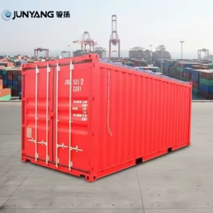 ตู้คอนเทนเนอร์ขนส่งสินค้าแห้งแบบเปิดด้านบน ขนาด 20 ฟุต รุ่น JUNYANG 20GP ผลิตจากเหล็กคอร์เทน ความจุ 32.5 ลูกบาศก์เมตร พร้อมใบรับรอง CSC - Product Image 1