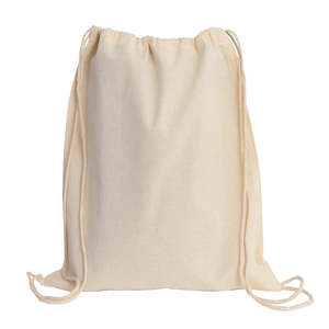 Promotion Customized Design Logo Cotton Drawstring Bag <b>Canvas</b> Sports Drawstring <b>Backpack</b> String <b>Backpack</b> for Gym Shopper Grocery - Product Image 4