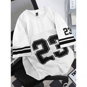 เสื้อเจอร์ซีย์กีฬาตาข่ายทรงโอเวอร์ไซส์ สตรีทแวร์ ไหล่ตก ทรงหลวม น้ำหนักเบา ระบายอากาศได้ดี สไตล์อเมริกัน ฟุตบอลวิทยาลัย สำหรับผู้ใหญ่ - Product Image 1