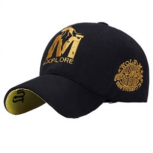 Gorra de Béisbol de 6 Paneles Personalizada con Letra Bordada, Hebilla Dorada de Cobre, Color en Contraste, 100% Algodón Vintage, Precio de Fábrica - Product Image 3