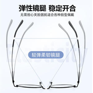 กรอบแว่นตา Danyang 25002 ทรงแปดเหลี่ยม สำหรับทุกเพศ แบบเต็มกรอบ เลนส์เรซิ่นน้ำหนักเบา เลนส์แฟชั่นแบบไม่มีค่าสายตา - Product Image 4