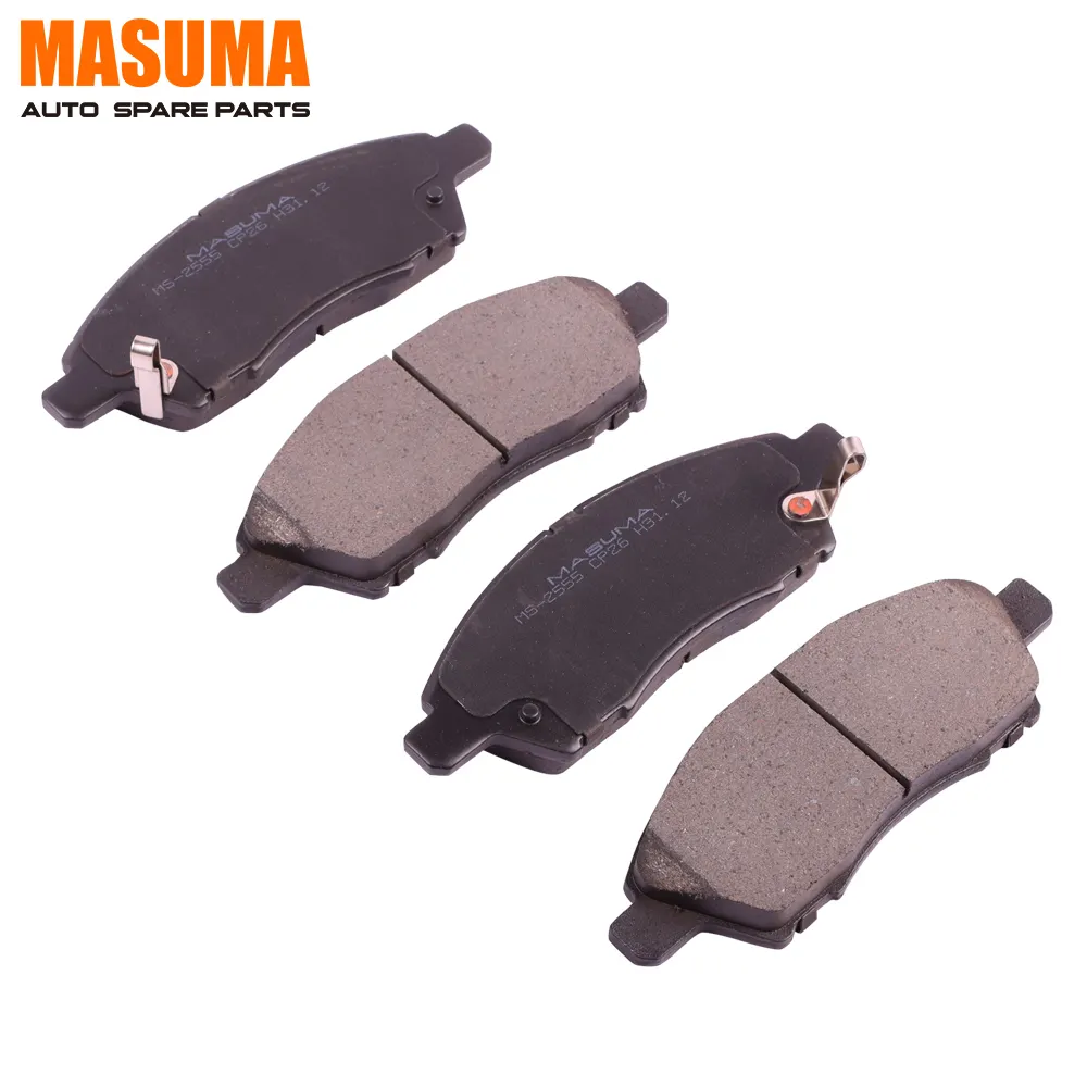 MS-2555 MASUMA Auto Parts Zubehör Vordere und leise Bremsbeläge AY040-NS140 AY040-NS168 AY040-NS149 AY040-NS161