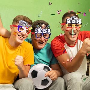 2026 USA-Mexico-Canada World <strong>Football</strong> Match Glasses Party <strong>Football</strong> Party Decoration Gathering Plastic Glasses for Fans - Product Image 2