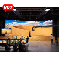 Écran LED de production de film virtuel couleur pleine Canbest P1.9 P2.6 1.9Mm 2.6Mm, prix du mur LED XR pour studio