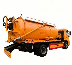 Camion d'aspiration des eaux usées Euro 3, 18 000 litres, 18 tonnes, 6X4 - Entretien facile pour les cliniques rurales | - Product Image 2
