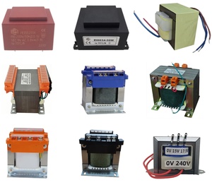 Transformador Reductor de Baja Frecuencia EI, 0V-200V-380V Primario, 24V Secundario, 500VA, Núcleo Laminado EI96, para Control Industrial - Product Image 2